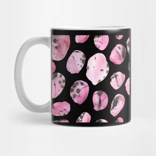 watercolor polka dots seamless pattern Mug